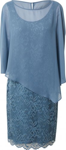 Vera Mont Koktejlové šaty nebeská modř