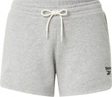 REEBOK Sportovní kalhoty šedá