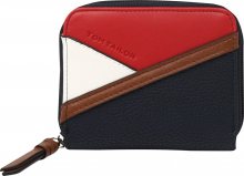 TOM TAILOR Peněženka \'Elina\' bílá / červená / marine modrá