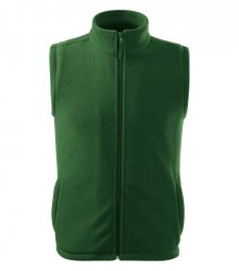Adler Fleecová vesta Next - Lahvově zelená | M