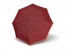 Doppler Magic Fiber Style II plně automatický deštník - Červená