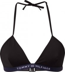Tommy Hilfiger Underwear Horní díl plavek černá / bílá / tmavě modrá
