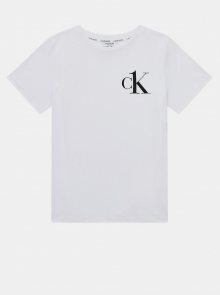 Calvin Klein bílé chlapecké tričko Tee - 12-14