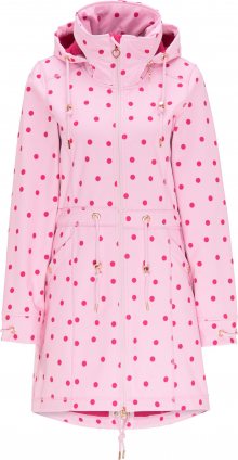MYMO Přechodný kabát pink / růžová