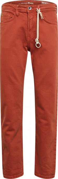 TOM TAILOR DENIM Džíny tmavě oranžová