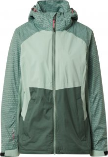 KILLTEC Outdoorová bunda \'Sveti\' tmavě zelená / pastelově zelená