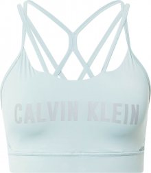 Calvin Klein Performance Sportovní podprsenka mátová / šedá