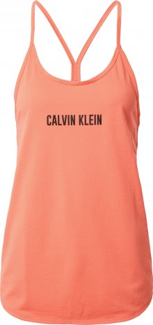 Calvin Klein Performance Sportovní top pink / černá