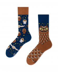 Many Mornings barevné ponožky Owly Moly - 35-38