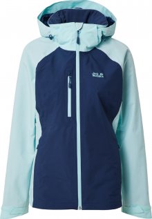 JACK WOLFSKIN Funkční bunda \'Mount Emin\' světlemodrá / námořnická modř