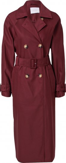 IVY & OAK Přechodný kabát červená třešeň