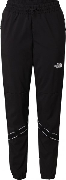 THE NORTH FACE Sportovní kalhoty černá / bílá