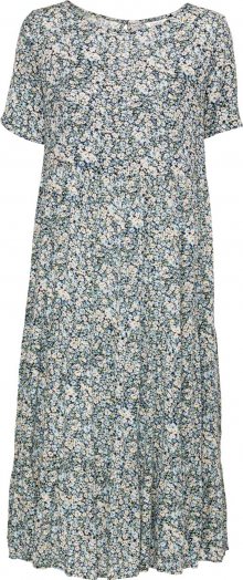 ONLY Šaty \'Abigail\' tmavě modrá / světlemodrá / zelená / béžová