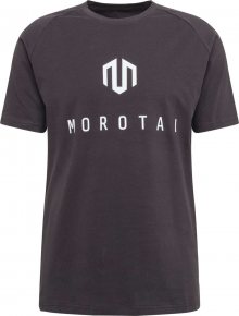 MOROTAI Funkční tričko \'Corporate Basic\' černá / bílá