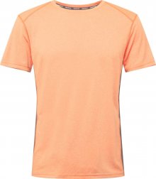 Rukka Funkční tričko \'MELKOLA\' jasně oranžová / černá / šedá