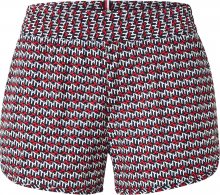 Tommy Sport Sportovní kalhoty červená / námořnická modř / bílá