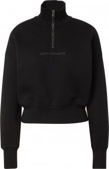 Calvin Klein Jeans Mikina černá / mix barev