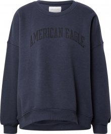 American Eagle Mikina námořnická modř / černá
