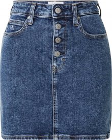 Calvin Klein Jeans Sukně modrá džínovina