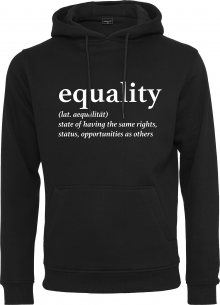 Merchcode Mikina \'Equality Definition\' černá / bílá