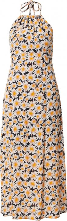 Cotton On Letní šaty \'HARPER\' žlutá / oranžová / černá / bílá
