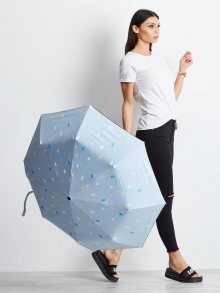 Skládaný malý deštník s potiskem jedna velikost