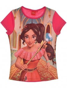 Elena from avalor růžové dívčí tričko s potiskem