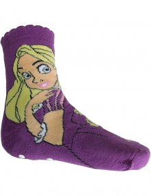 Rapunzel disney princess fialové dívčí ponožky