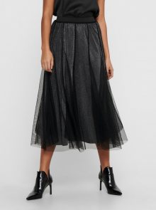 Jacqueline de Yong černá tylová midi sukně - XS