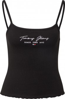 Tommy Jeans Top černá