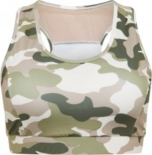 Urban Classics Curvy Podprsenka khaki / mix barev