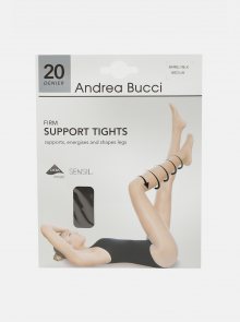 Šedé punčochové kalhoty Andrea Bucci 20 DEN