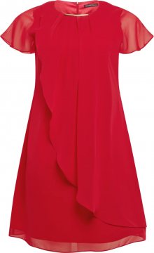 SWING Curve Koktejlové šaty červená
