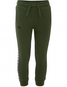 Pánské sportovní zelené kalhoty Kappa