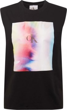 Calvin Klein Jeans Tričko \'PRIDE\' černá / mix barev