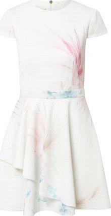 Ted Baker Šaty \'Olivi\' pastelově růžová / bílá / světlemodrá