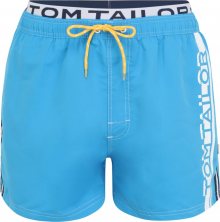 TOM TAILOR Plavecké šortky bílá / námořnická modř / světlemodrá