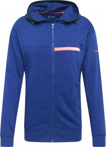 UNDER ARMOUR Sportovní mikina s kapucí \'Rival\' modrá / černá