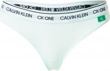 Calvin Klein Underwear Spodní díl plavek azurová / černá