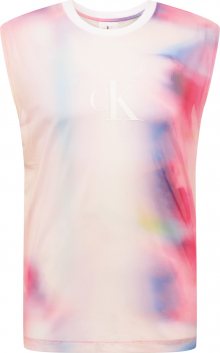 Calvin Klein Jeans Tričko \'PRIDE\' mix barev / růžová