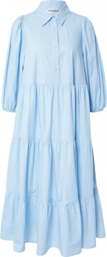 Essentiel Antwerp Košilové šaty \'Zurcuma\' modrá
