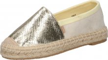 ONLY Espadrilky \'EVA\' zlatá / šedá