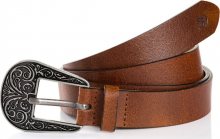 TOM TAILOR Opasek \'FIONA\' kaštanově hnědá