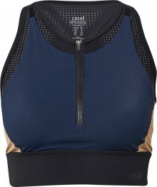 Casall Sportovní top béžová / námořnická modř / noční modrá