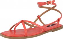 ONLY Páskové sandály \'MIA\' korálová