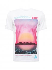 Superdry Funkční tričko \'Beyond Limits\' fialová / mix barev / pink / černá / bílá