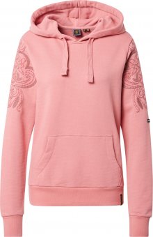 Superdry Mikina starorůžová