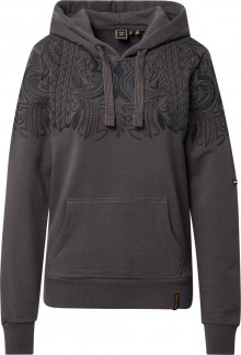 Superdry Mikina kouřově šedá