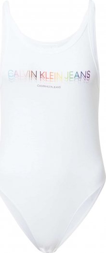 Calvin Klein Jeans Body \'PRIDE\' bílá / mix barev