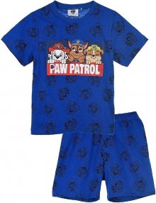 Paw patrol tmavě modré chlapecké vzorované pyžamo